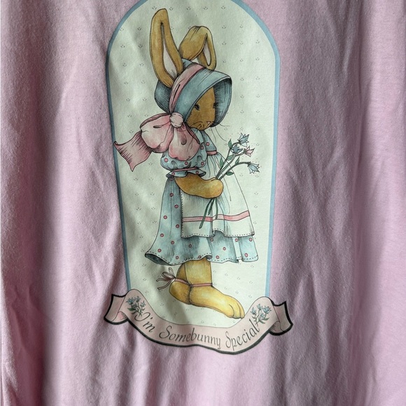Pink Bunny Men’s Short Sleeve Tee - Picture 2 of 4